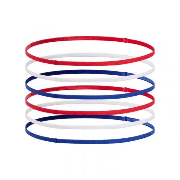 Dámska čelenka UNDER ARMOUR W Mini Elastic 6PK-RED