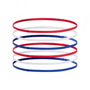 Dámska čelenka UNDER ARMOUR W Mini Elastic 6PK-RED