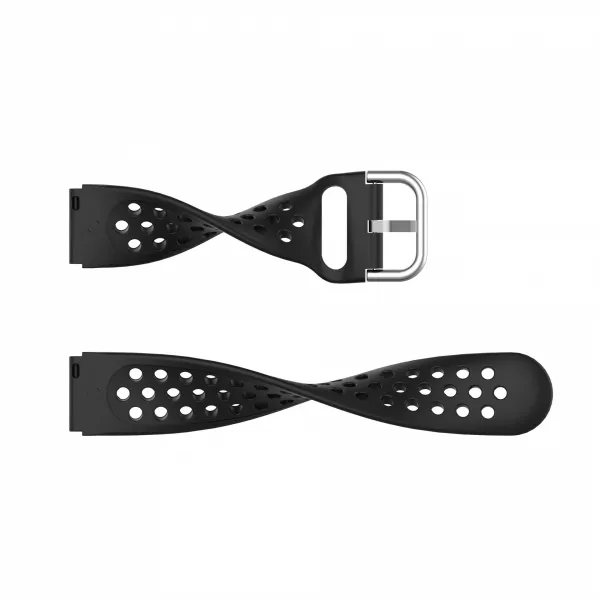 BStrap Silicone Dots remienok na Garmin Venu 2S, white (SGA007C0202)