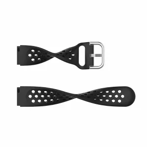 BStrap Silicone Dots remienok na Garmin Venu 2S, white (SGA007C0202)