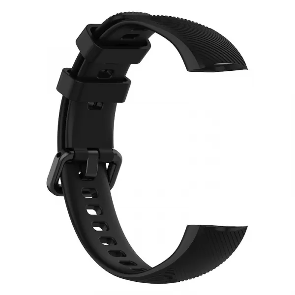 BStrap Silicone Line remienok na Honor Band 4, black (SHO001C01)