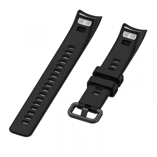 BStrap Silicone Line remienok na Honor Band 4, black (SHO001C01)