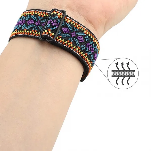 BStrap Pattern remienok na Garmin Venu 2 Plus, bohemian (SSG040C0909)