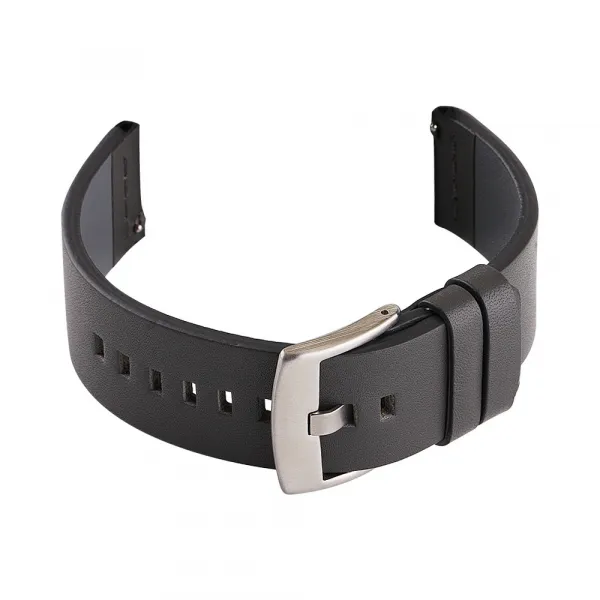 BStrap Fine Leather remienok na Garmin Venu 2 Plus, black (SSG022C0109)