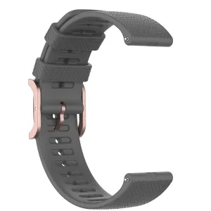 BStrap Silicone Rain remienok na Xiaomi Watch S1 Active, dark gray (SSG014C1913)
