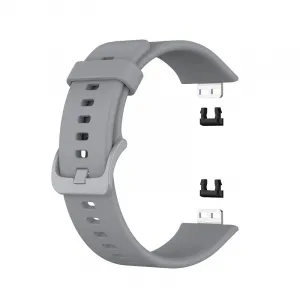 BStrap Silicone remienok na Huawei Watch Fit, gray (SHU005C08)