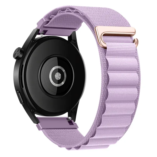 BStrap Nylon Loop remienok na Garmin Venu 2 Plus, lavender (SSG036C0809)