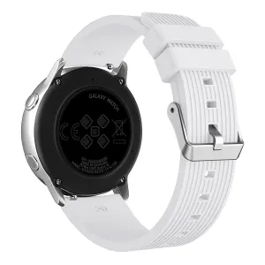 BStrap Silicone Line (Large) remienok na Garmin Vivoactive 5, white