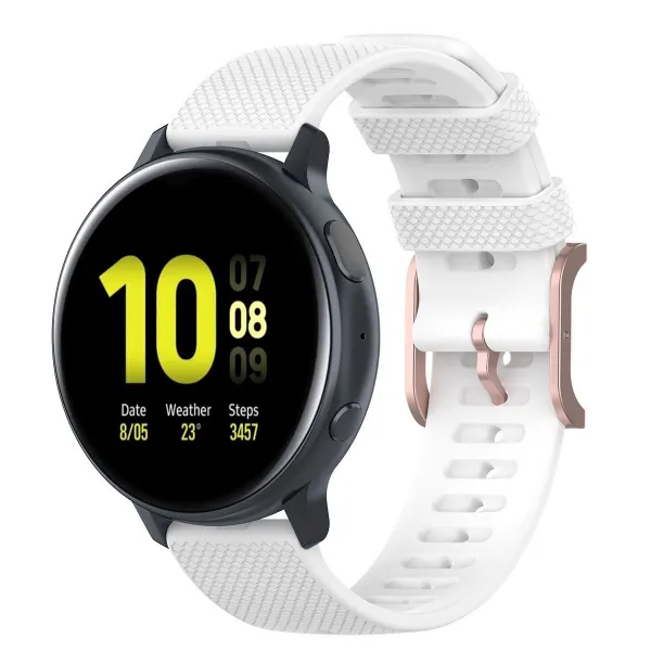 BStrap Silicone Rain remienok na Xiaomi Amazfit GTR Mini, white