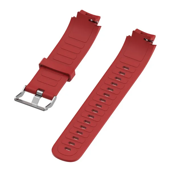 BStrap Silicone remienok na Xiaomi Amazfit Verge, red (SXI002C06)