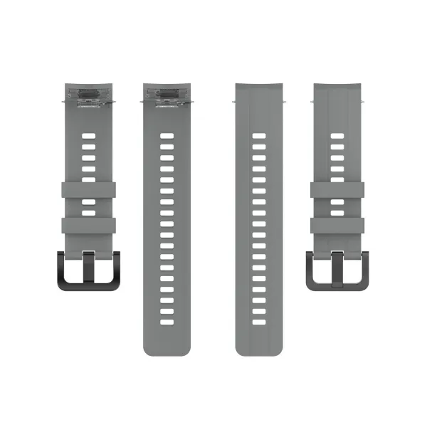 BStrap Silicone remienok na Honor Watch GS Pro, dark gray (SHO002C06)