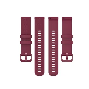 BStrap Silicone Land remienok na Garmin Venu 2S, vine red (SGA008C0602)