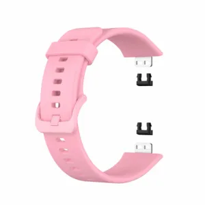BStrap Silicone remienok na Huawei Watch Fit, light pink (SHU005C07)