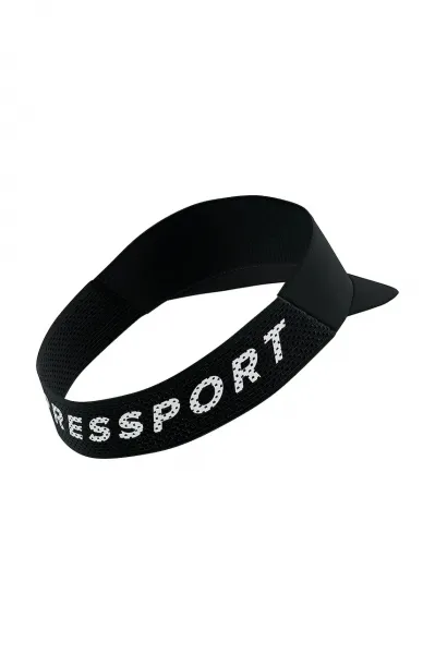 Compressport PRO RACING VISOR Bežecký šilt, čierna, veľkosť