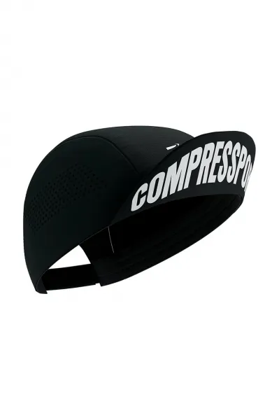 Šiltovka Compressport Pro Racing čierna farba, jednofarebná, XHWU732
