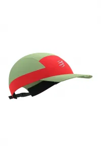 Šiltovka Compressport 5 Panel Light zelená farba, jednofarebná, XHWU7926