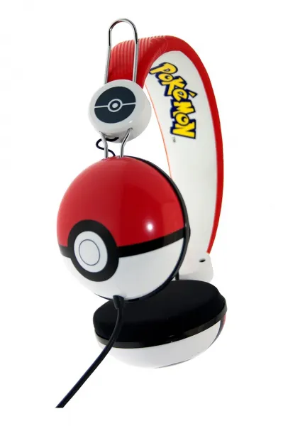 Detské slúchadlá OTL x Pokemon červená farba