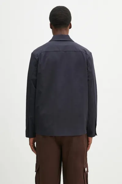 Norse Project Mads Travel Light Overshirt "Dark Navy" (N50-0269-7004)