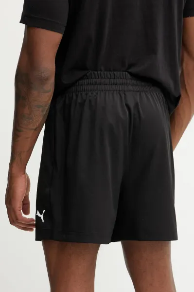 Puma ESSENTIALS WOVEN SHORTS 5" Pánske šortky, čierna, veľkosť