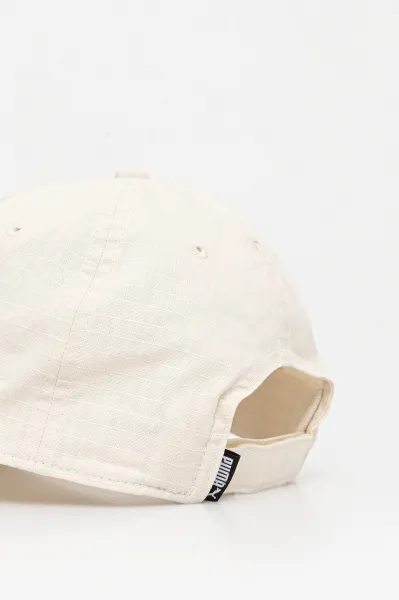 Puma ESSENTIALS ELEVATED BB CAP Šiltovka, béžová, veľkosť