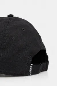 Puma ESSENTIALS ELEVATED BB CAP Šiltovka, čierna, veľkosť