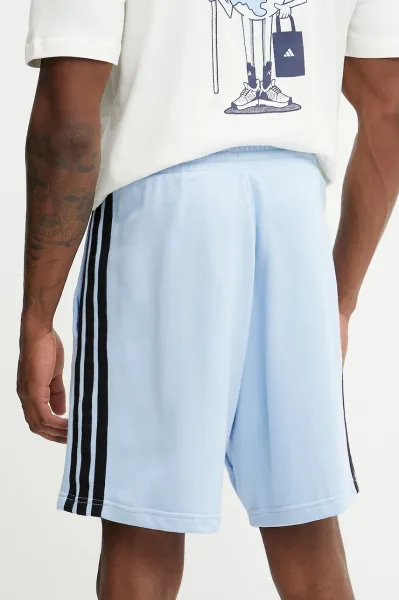 adidas ESSENTIALS 3-STRIPES SHORTS Pánske kaťasy, svetlomodrá, veľkosť