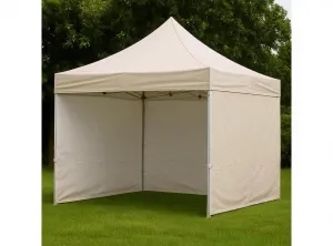 JAKS Nožnicový stan hliníkový HEX40L 3 x 3 m béžový