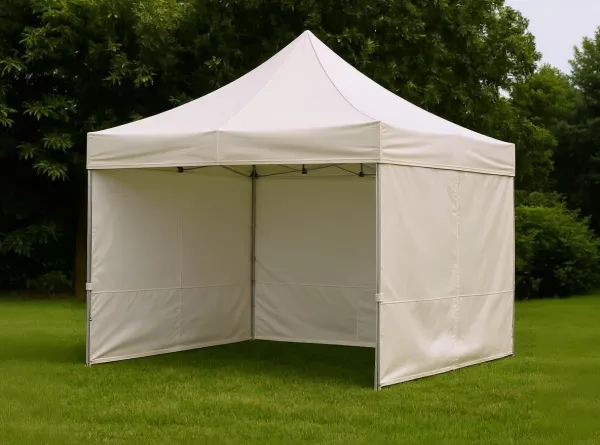 JAKS Nožnicový stan hliníkový HEX50 3 x 3 m béžový
