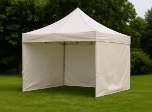 JAKS Nožnicový stan hliníkový HEX50 3 x 3 m béžový