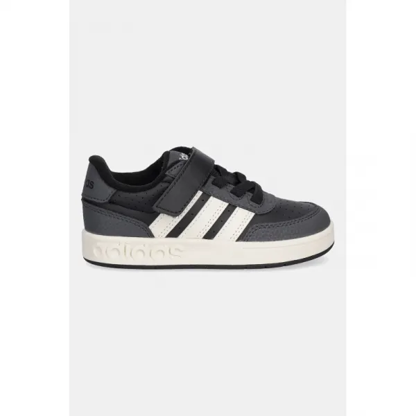 Detská rekreačná obuv ADIDAS Breakbase K core black off white carbon
