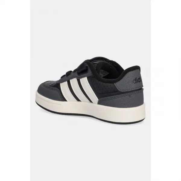 Detská rekreačná obuv ADIDAS Breakbase K core black off white carbon