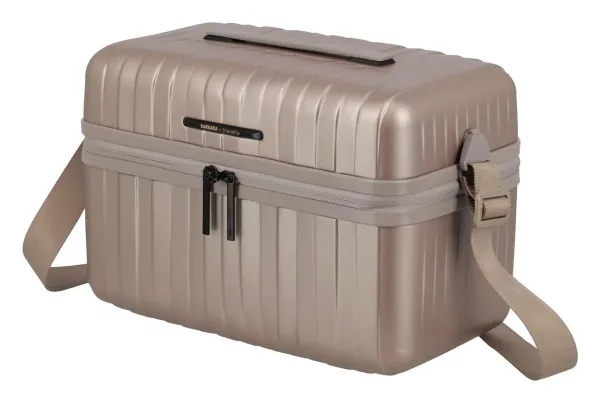Kufrík na kozmetiku Travelite BARBARA Novelty Beauty Case Satin Nude