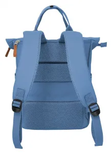 Roll top batoh Travelite Basics Short Handle Roll-up Denim