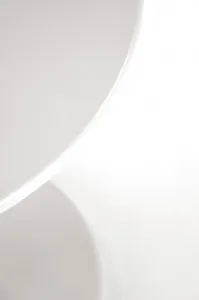 HALMAR Odkládací stolek Cirilla 40 cm z masivu bílý
