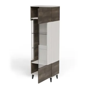 Vitrína RANDOM W-1 Halmar