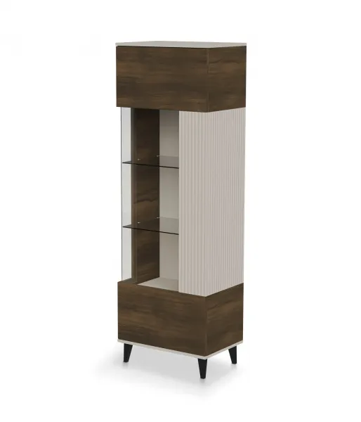 Vitrína RANDOM W-1 Halmar