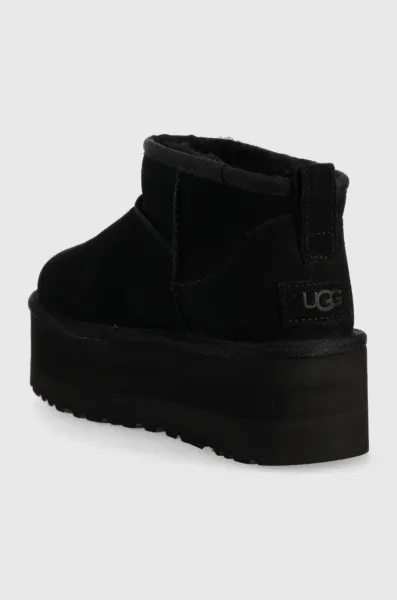 Semišové snehule UGG W Classic Ultra Mini Platform