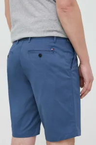 Šortky Tommy Hilfiger pánske, tmavomodrá farba, MW0MW23568