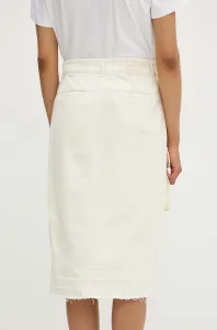 Rifľová sukňa Moschino Jeans