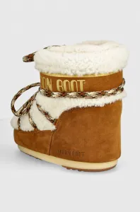 Semišové snehule Moon Boot MB ICON LOW SHEARLING
