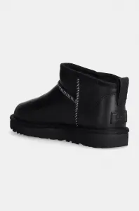 Kožené snehule UGG Classic Ultra Mini Lthr Regen