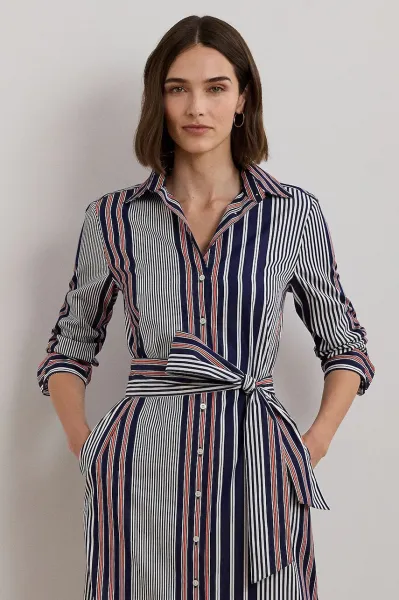 Bavlnené šaty Lauren Ralph Lauren