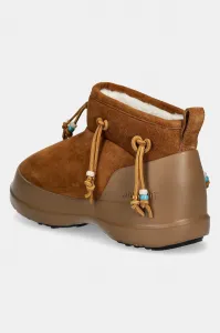 Semišové snehule Moon Boot MB LUNA LOW SUEDE BEADS
