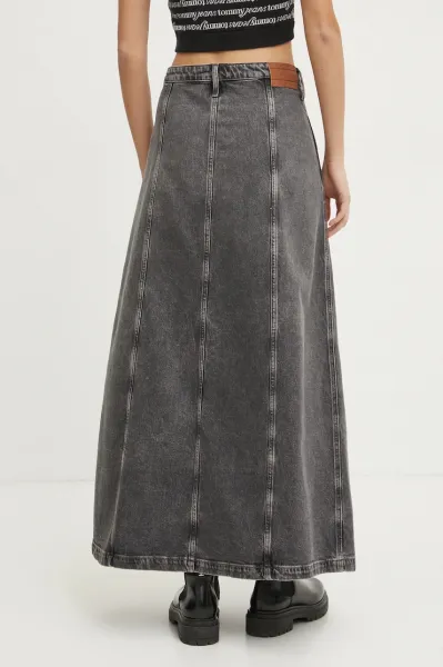 Rifľová sukňa Tommy Jeans