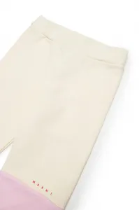 Detské bavlnené tepláky Marni MP174B TROUSERS