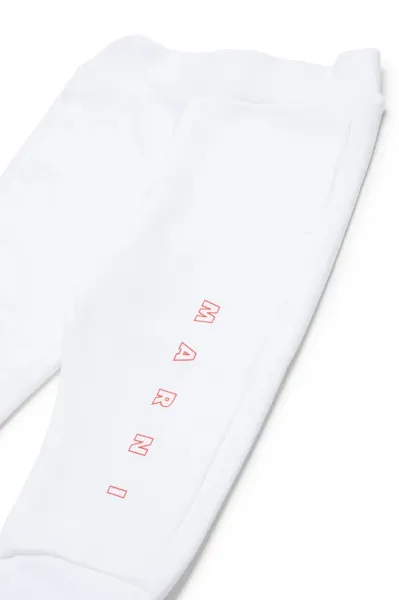 Detské bavlnené tepláky Marni MP192B TROUSERS