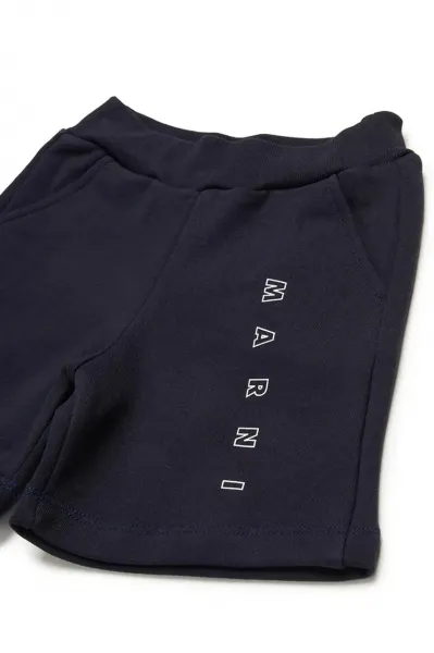 Detské bavlnené šortky Marni MP193B SHORTS