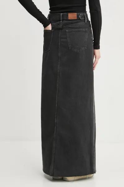 Rifľová sukňa Tommy Jeans