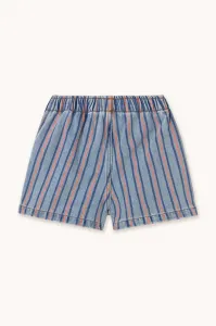 Detské bavlnené šortky Tinycottons STRIPES MULTICOLOR SHORT