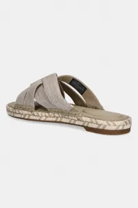 Šľapky Tommy Hilfiger CHAMBRAY ESPADRILLE MULE